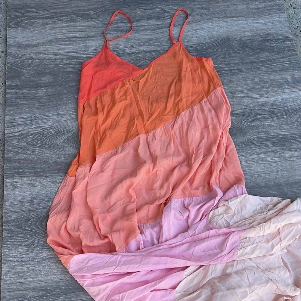 L*Space Leona Dress, peche punch - Picture 4 of 9